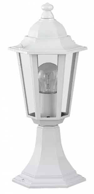 Lampadar exterior Velence H40 cm, 1x E27, max 60W Alb