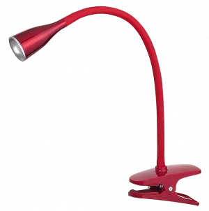 Lampa de birou cu clema JEFF "rosu" 1 X LED 4,5W