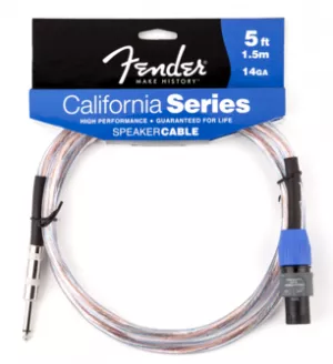 Cablu speaker Fender California 5ft(1,5m) 14 GA Jack-Speakon
