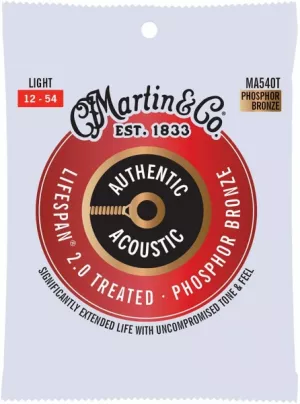 Corzi acustica Martin MA540T Authentic Acoustic Treated Light 92/8