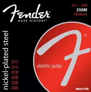 Corzi chitara electrica Fender Super 250M Nickel Plated Steel Ball End 11-49
