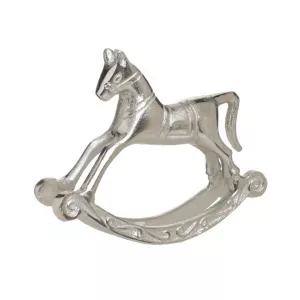 Decoratiune din metal Rocking Horse 21X6X17 cm Inart