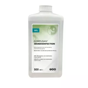Dezinfectant pentru maini, GEL, Corpusan Skindisinfection E, 500 ML