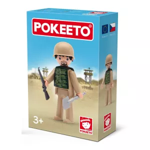 Figurina soldat cu accesorii Pokeeto