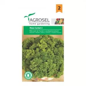 Seminte aromatice Patrunjel de frunza Moss Curled 2 Agrosel 4 g