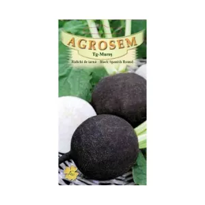 Seminte Ridichi de  iarnă Black Spanish Round AGROSEM 50 g
