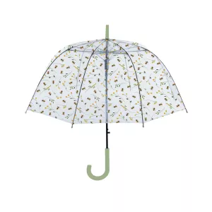 Umbrela de ploaie transparenta din plastic, design Bee Esschert Design
