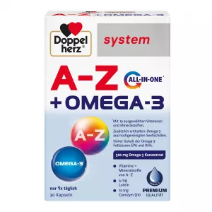 A-Z + Omega-3 System, 30 capsule, Doppelherz