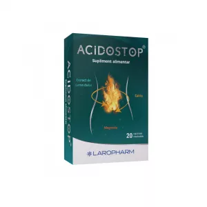 Acidostop, 20 comprimate, Laropharm
