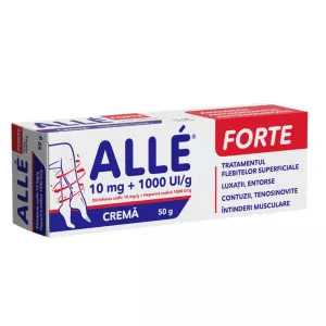 Alle Forte crema 10mg + 1000 UI/g, 50 g, Fiterman