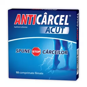 Anticarcel Acut, 10 comprimate, Zdrovit
