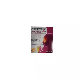 Antinevralgic Sinus Hot Drink, 12 plicuri, Sanofi