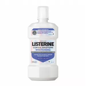 Apa de Gura Clinical Solutions Whitening Zero Alcool, 500 ml, Listerine