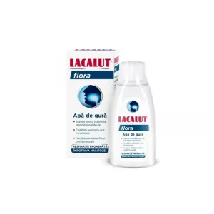 Apa de gura Flora, 300 ml, Lacalut