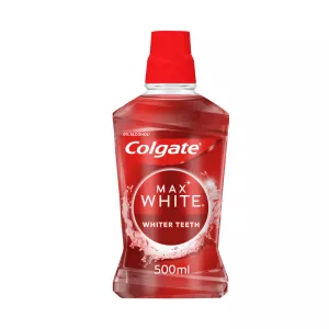 Apa de gura Max White cu efect de albire, 500 ml, Colgate