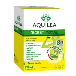 Aquilea Digest Total. 12 plicuri, Uriach