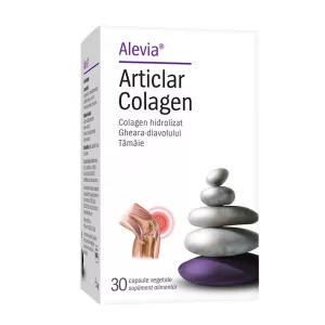 Articlar Colagen, 30 capsule vegetale, Alevia