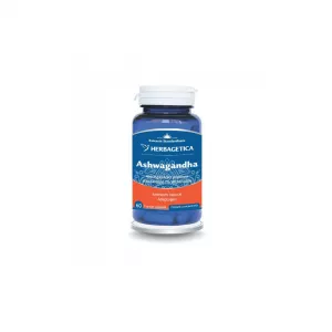 Ashwagandha, 60 capsule, Herbagetica