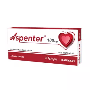 Aspenter 100 mg, 28 comprimate, Terapia