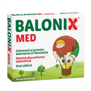 Balonix Med, 10 comprimate, Fiterman Pharma