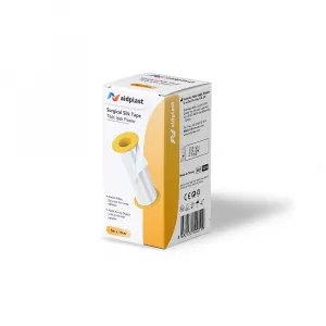 Banda adeziva pe suport de matase 5 m x 10 cm, 1 buc/cutie, Aidplast
