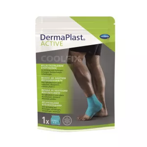 Bandaj elastic de sustinere cu efect de racire CoolFix DermaPlast Active, 6cm x 4m, Hartmann