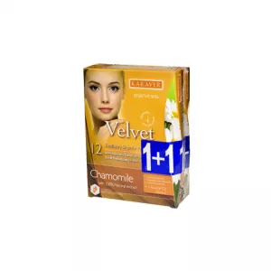 Benzi depilatoare fata CHAMOMIL, 12+12 buc, +4 servetele, 1+1 GRATIS, Karaver