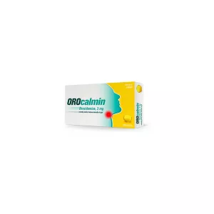 Orocalmin 3 mg cu aroma de lamaie, 20 pastile, Zentiva