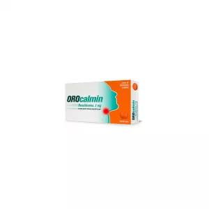 Orocalmin 3 mg cu aroma de portocala si miere, 20 pastile, Zentiva