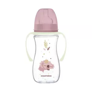Biberon anticolici cu gat larg Sleepy Koala 35/238, 300 ml, Canpol