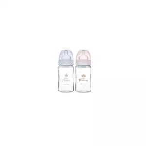 Biberon cu sistem anti-colik (3+), Easy Start Royal Baby 35/234, 240 ml, Canpol