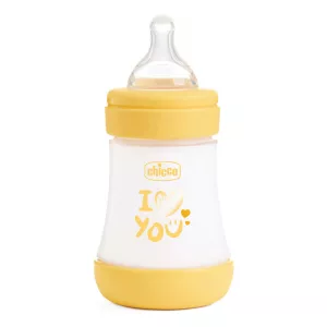 Biberon Perfect 5 PP, tetina s, flux lent, 150 ml, 0 luni+, Chicco