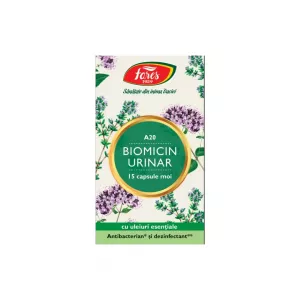 Biomicin urinar, A20, 15 capsule moi