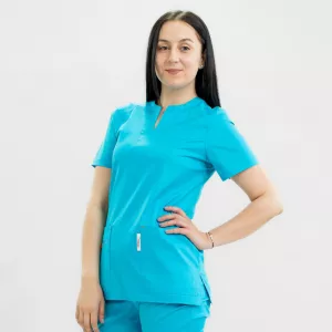 Bluza medicala Eca, Spandex
