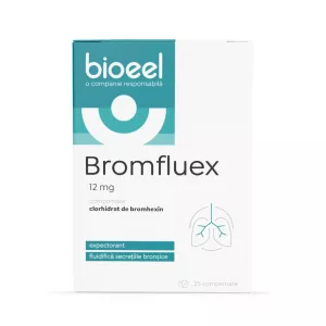 Bromfluex, 12 mg, 25 comprimate, Bioeel