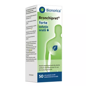 Bronchipret Forte, solutie orala, 50 ml, Bionorica