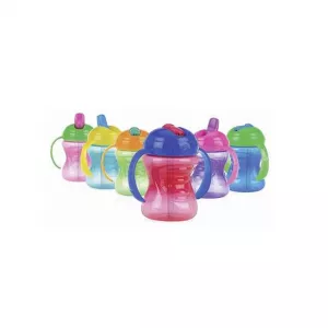 Cana cu manere Sa invatam sa bem, +9 luni, 240 ml, Nuby