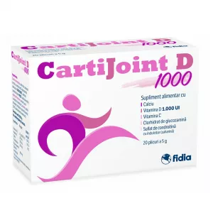 Cartijoint D1000, 20 plicuri x 5 g, Fidia