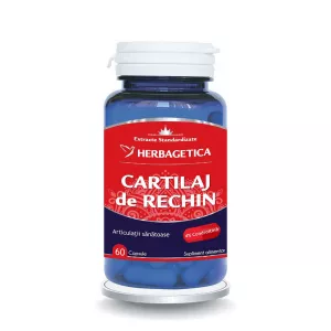 Cartilaj de Rechin, 60 capsule, Herbagetica
