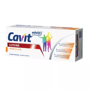 Cavit Adulti Luteina, 20 comprimate masticabile, Biofarm