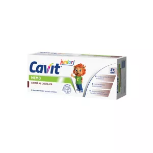 Cavit junior memo, 20 tablete, Biofarm