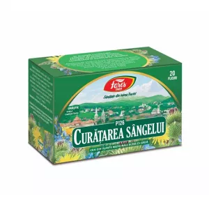 Ceai curatarea sangelui P126, 20 plicuri, Fares