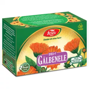 Ceai de galbenele D 103, 20 plicuri, Fares