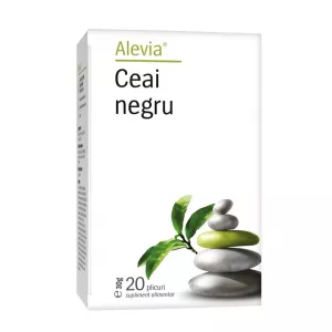 Ceai negru, 20 plicuri, Alevia