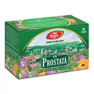 Ceai prostata, G74, 20 plicuri, Fares