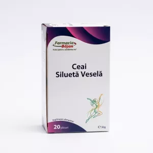 Ceai silueta vesela, 20 plicuri, Farmacia Bajan