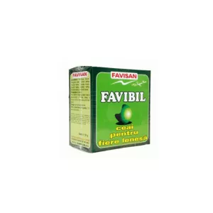 Ceai pentru fiere lenesa Favibil, 50 g, Favisan