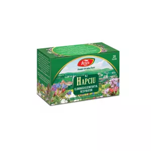 Ceai la plic Hapciu Elimina disconfortul respirator, R2, Fares