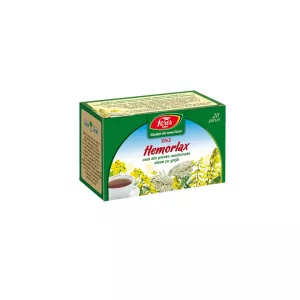 Ceai Hemorlax, D52, 20 plicuri, Fares