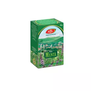 Ceai la punga 50 g, Menta, iarba, D122, Fares